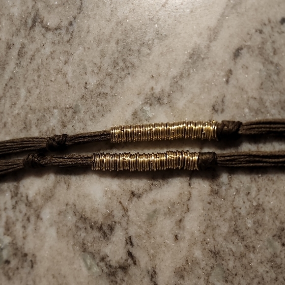 Olive Boho Necklace - Picture 2 of 3